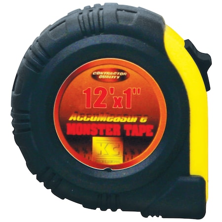 Kc Twelve Foot Monster Tape Measure 90112